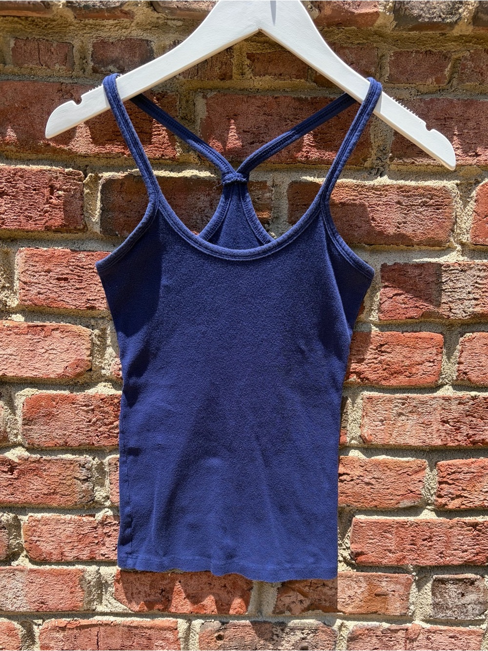 Tresics Navy Racerback Tank - Slim Fit